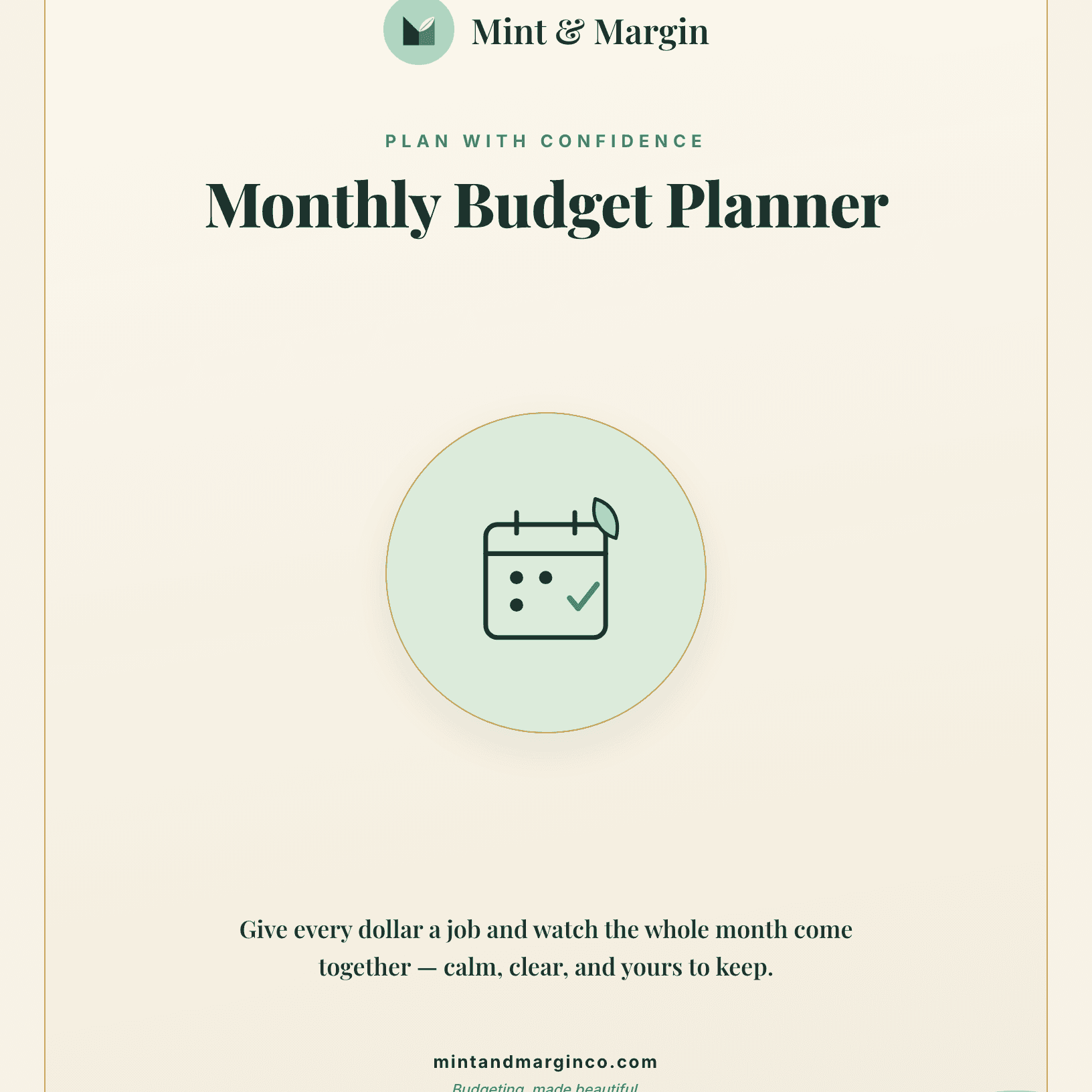 Monthly Budget Planner