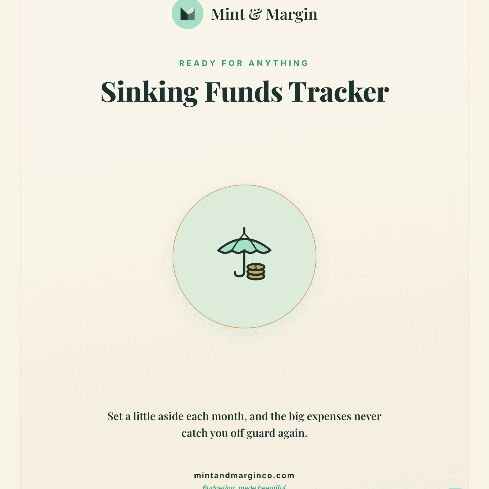Sinking Funds Tracker